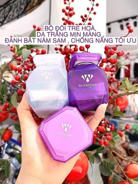 Vi&ecirc;n dưỡng trắng da Diamond White Day & Night 2