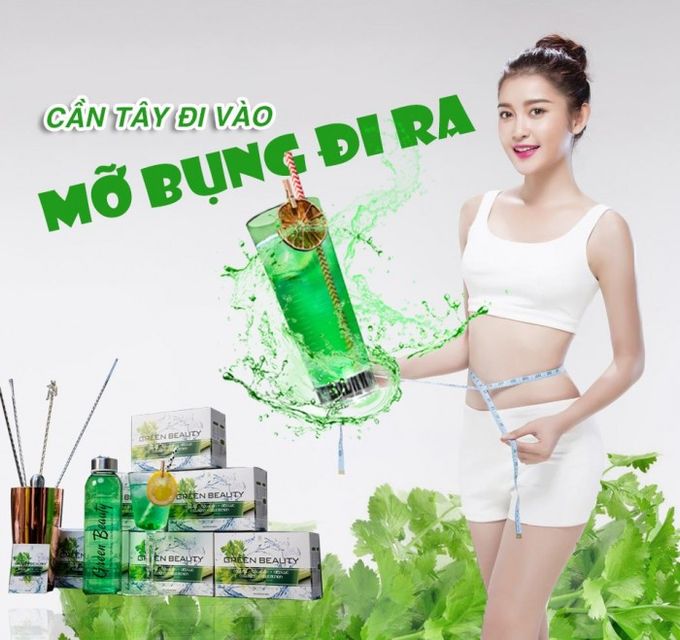 Nước &Eacute;p Cần T&acirc;y Hỗ Trợ Giảm C&acirc;n Green Beauty Ch&iacute;nh H&atilde;ng 3