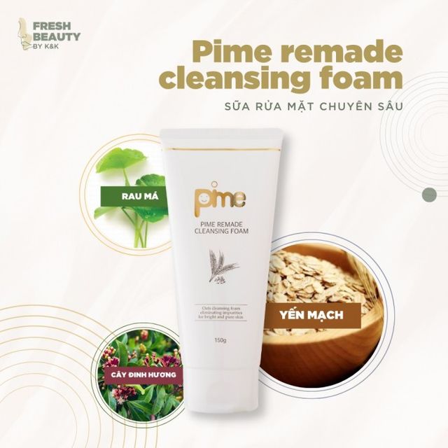 Sữa rửa mặt dịu nhẹ Pime Cleansing Foam 2