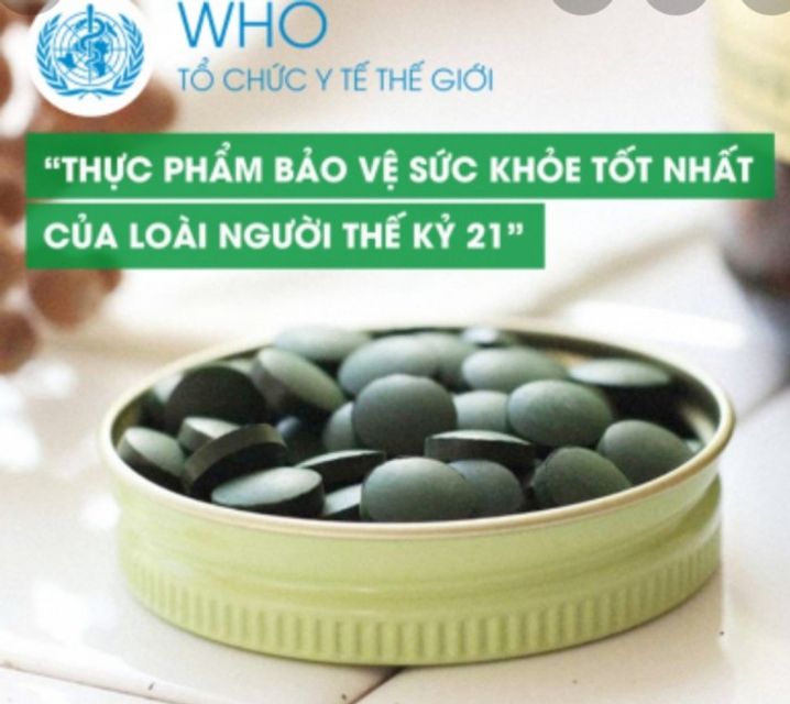 [Nhật] Vitamin Khoáng Chất Tảo Xoắn Spirulina 2200 viên 2