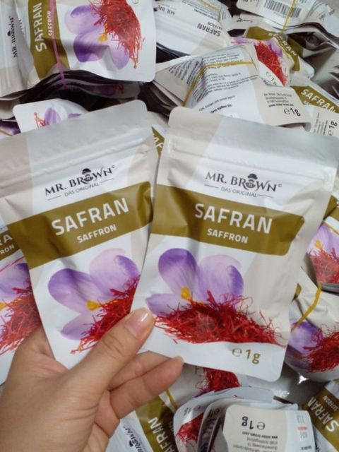 [Đức] Nhụy hoa nghệ tây đẹp Da Saffron Mr Brown Safran 1g 1