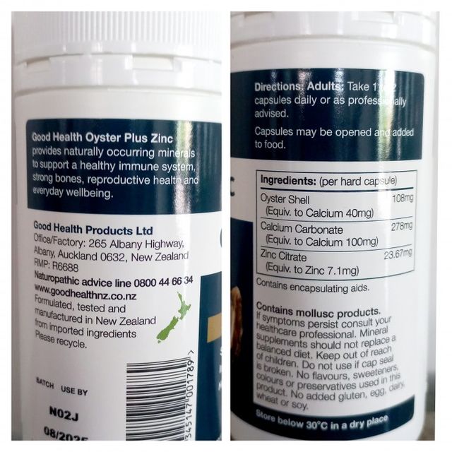 Tinh Chất Hàu Oyster Plus Zinc 60 viên 1
