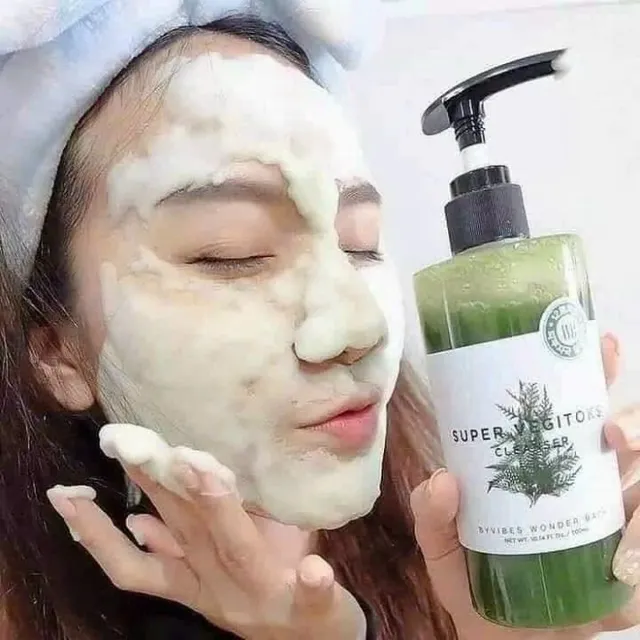 Sữa Rửa Mặt Rau Củ Thải độc Super Vegitoks 4