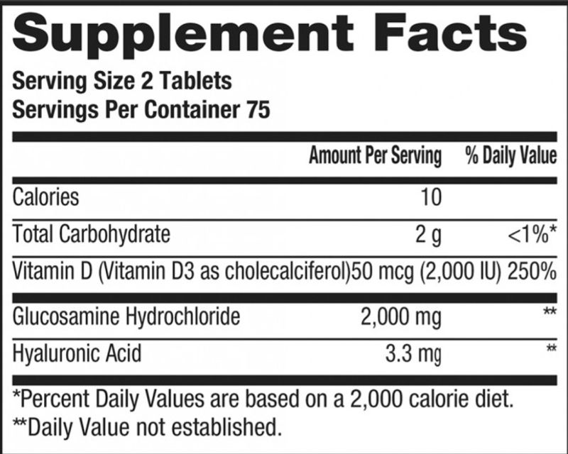 Viên Uống Hỗ Trợ Bổ Khớp D3 Glucosamine 2000mg 150 Viên 3