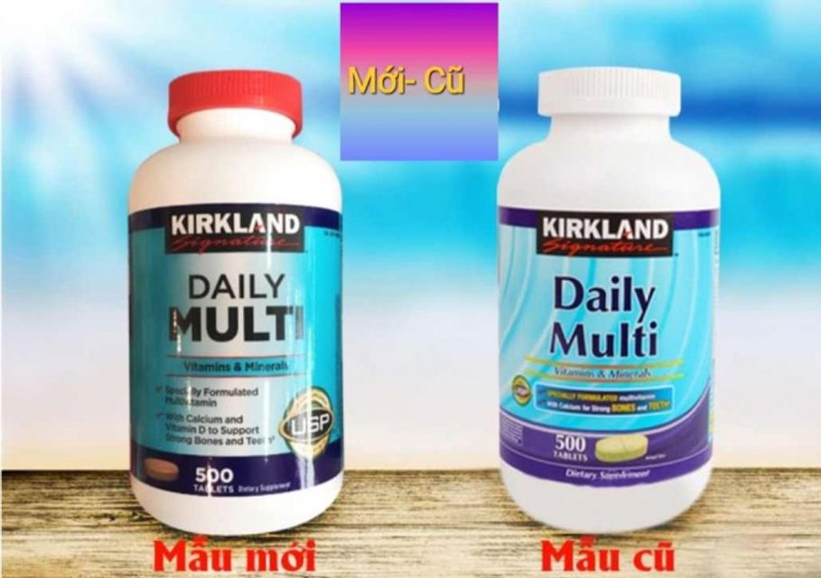 [Mỹ] Vi&ecirc;n Uống bổ sung Vitamin tổng hợp Daily Multi, 500 Vi&ecirc;n 4