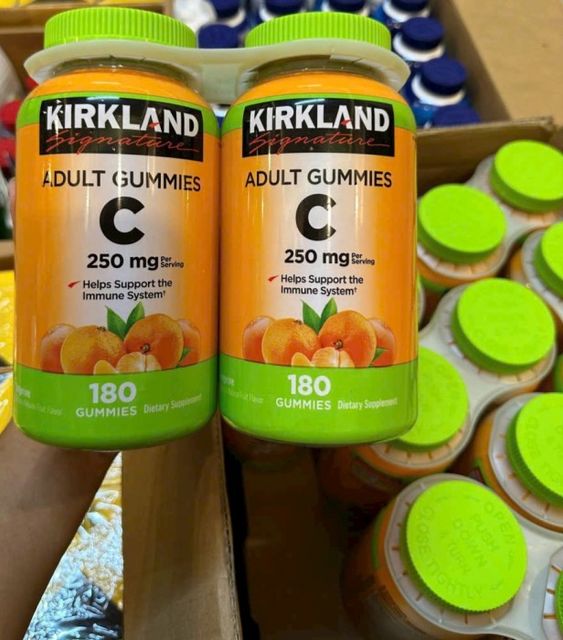 [Mỹ] Kẹo C  Adults Gummies Kirkland 250mg,180 viên 1