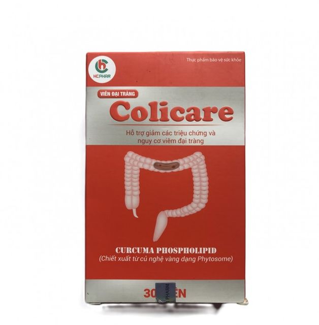 Vi&ecirc;n uống hỗ trợ đại tr&agrave;ng Colicare hộp 30 vi&ecirc;n 1