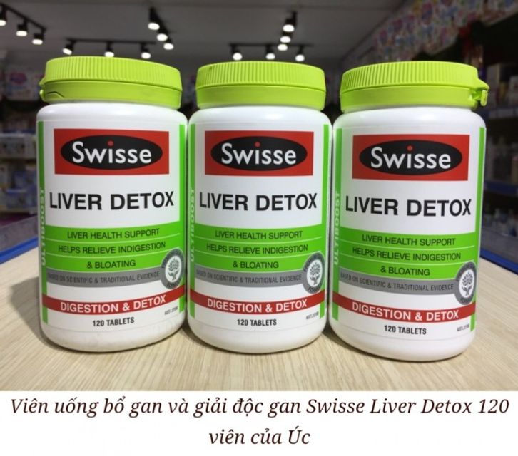 Viên Uống Bổ Gan, Giải Độc Gan  Liver Detox 120Viên, Úc 5