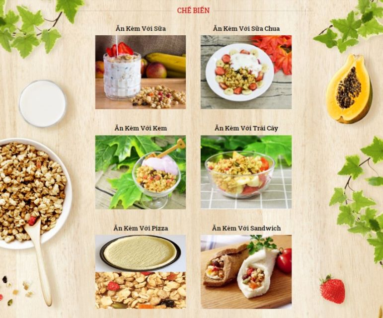 Ngũ Cốc Calbee hỗn hợp C&aacute;c loại Hạt, Tr&aacute;i C&acirc;y, Ngũ Cốc,750gr Nhật 3