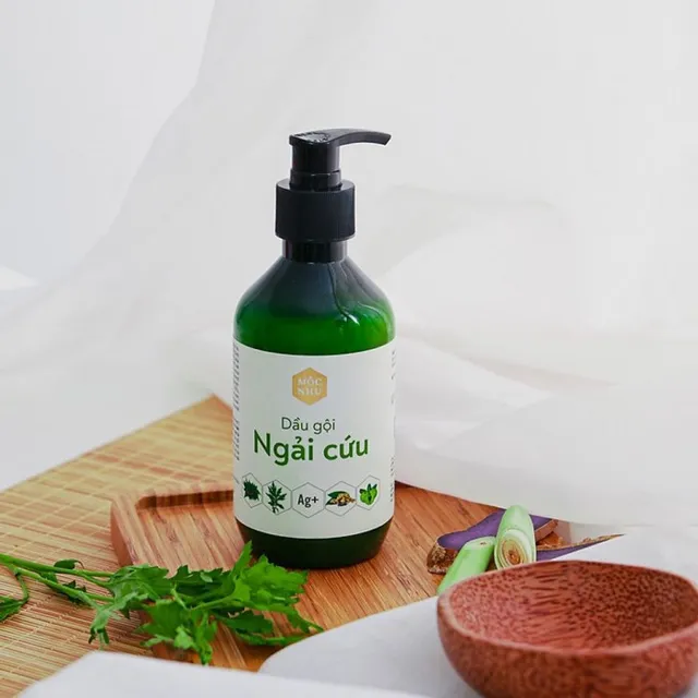 Dầu Gội Ngải Cứu Mộc Nhu 300ml hỗ trợ giảm nấm gàu 2