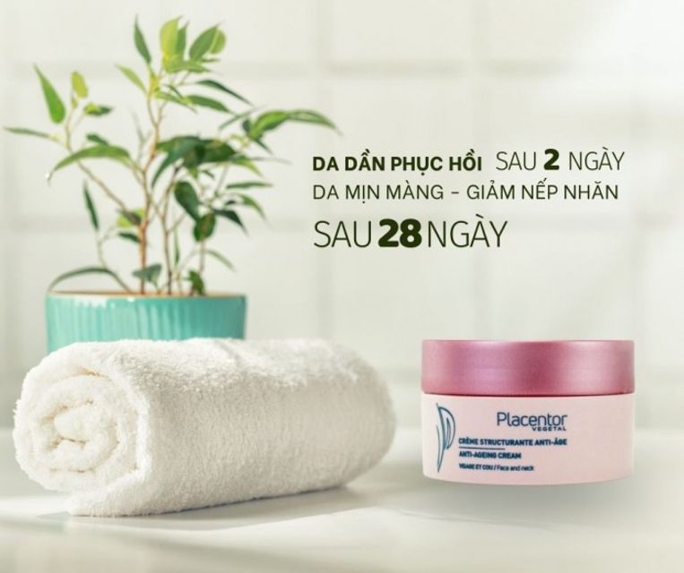 Kem Hỗ Trợ Trẻ H&oacute;a Placentor Anti-Ageing Cream Cho Da Kh&ocirc; - Nhạy Cảm 2