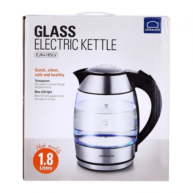 Ấm Đun Si&ecirc;u Tốc Thủy Tinh LocknLock EJK418 -1.8L 1