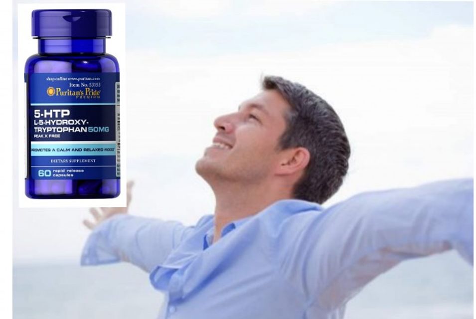 Viên uống Hỗ Trợ Mất Ngủ, giảm Stress 5-HTP 50mg  60 viên, Mỹ 1