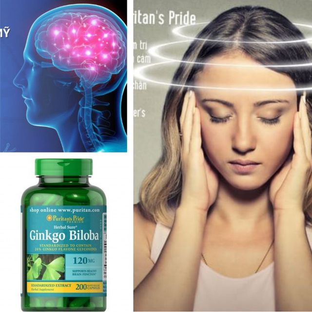 Viên Uống Tăng Cường Trí Nhớ Ginkgo Biloba 120mg - 200Viên, Mỹ 3