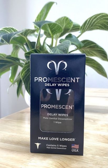 Khăn lau cho nam Promescent Delay Wipes USA 1
