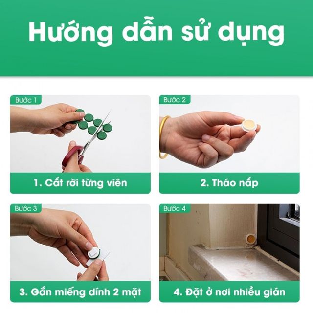 Viên diệt gián sinh học AMB hộp 8 viên 2