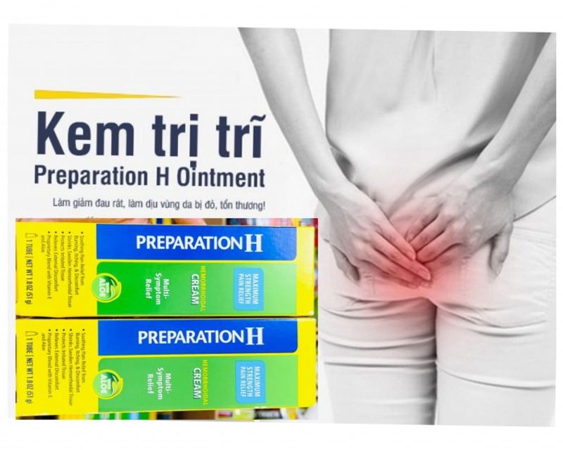 Kem b&ocirc;i trĩ Preparation H Cream with Aloe, 51g  Mỹ 1