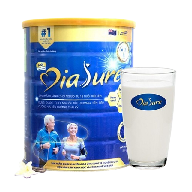 Combo 4 Hộp Sữa non cho người tiểu đường Diasure lon 850g 2