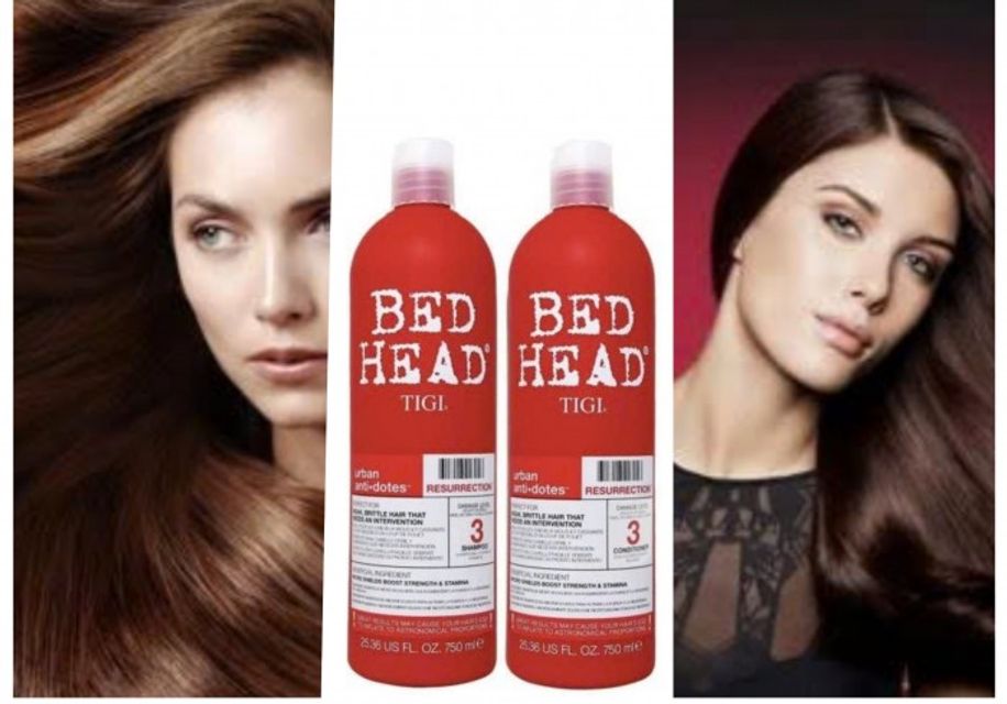 Set Dầu Gội Xả Bed Head Tigi Đỏ Urban Antidotes 750ml x2 chai, Mỹ 1