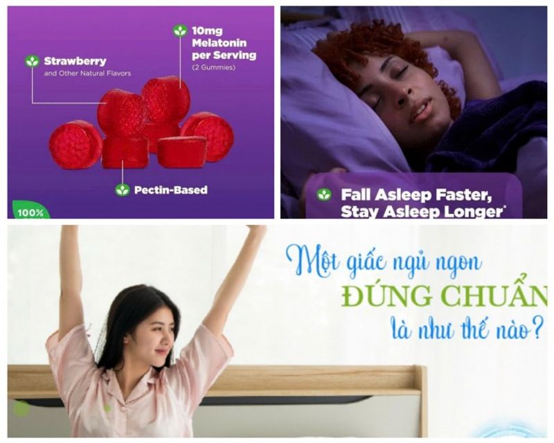 Kẹo dẻo Mela tonin 5mg 180 viên giúp ngủ ngon 2