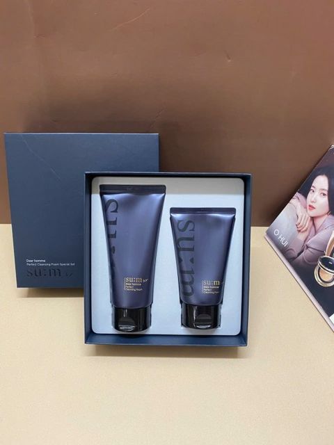 Set sữa rửa mặt dành cho nam Sum37 Dear Homme Perfect Cleansing Foam 1