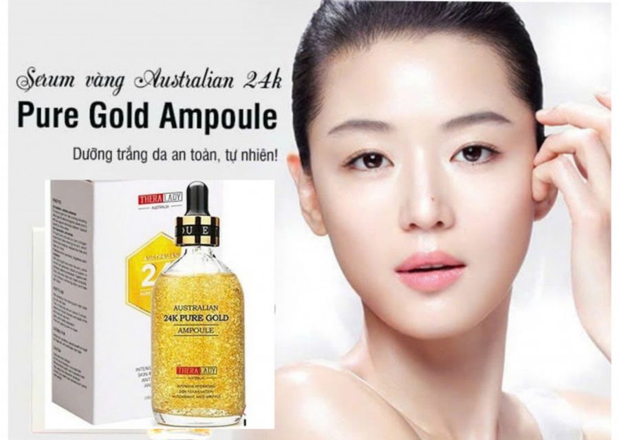 Serum vàng 24k Pure Gold Ampoule 100ml của Úc 2