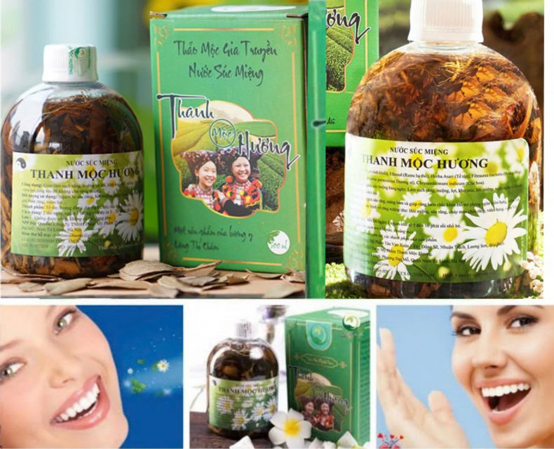 Nước súc miệng Thanh Mộc Hương 500ml 1