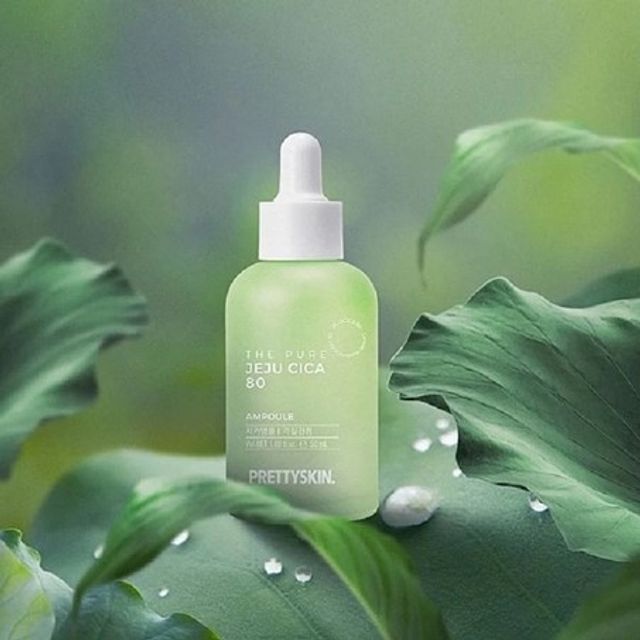 Tinh chất rau má The Pure Jeju Cica 80 Ampoule Prettyskin 3