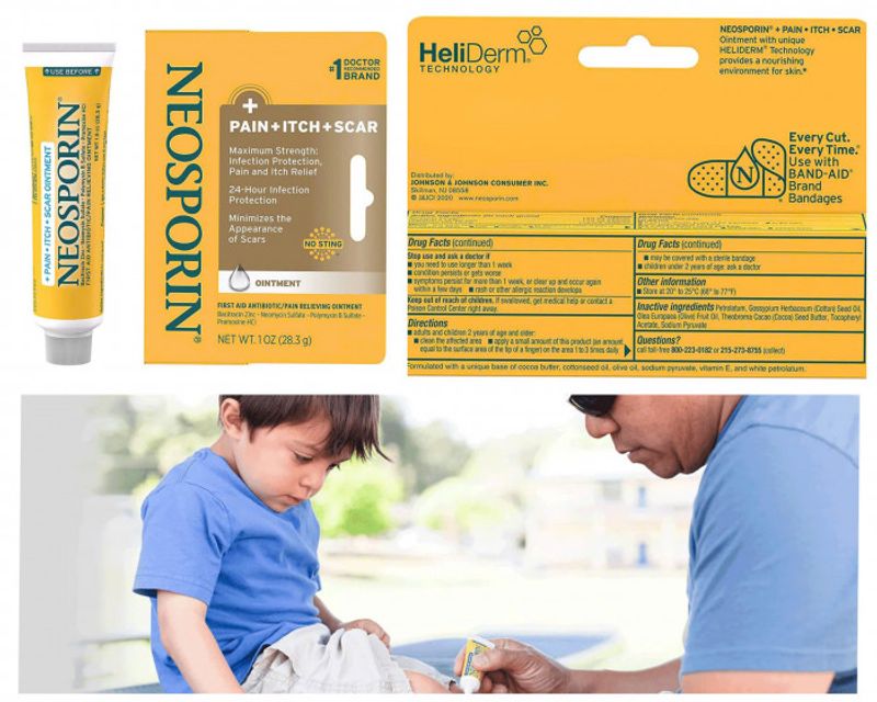 Kem mỡ Neosporin hỗ trợ kh&aacute;ng vi&ecirc;m, liền sẹo vết thương 28.3g, Mỹ 1