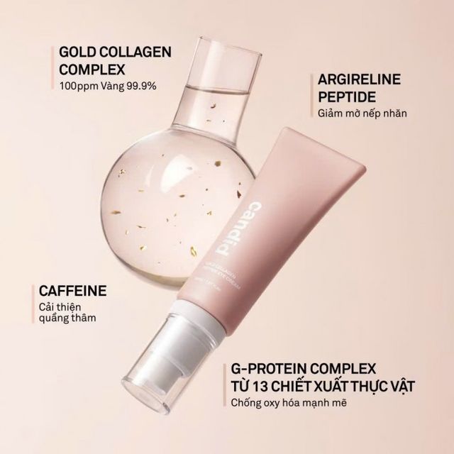 Kem dưỡng mắt Candid Gold Collagen Peptide Eye Cream 1