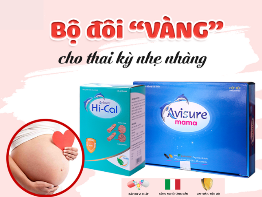 Combo bổ bầu Avisure mama, Avisure Hical-Đủ chất mẹ khỏe, con cao lớn 2
