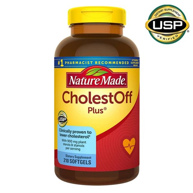 [Mỹ] Vi&ecirc;n uống giảm CholestOFF Plus Nature Made 210 vi&ecirc;n 1