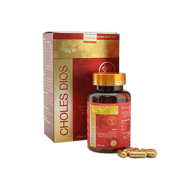 Combo 2 hộp Choles Dios Hỗ Trợ Giảm Mỡ Máu Hiệu Quả 1