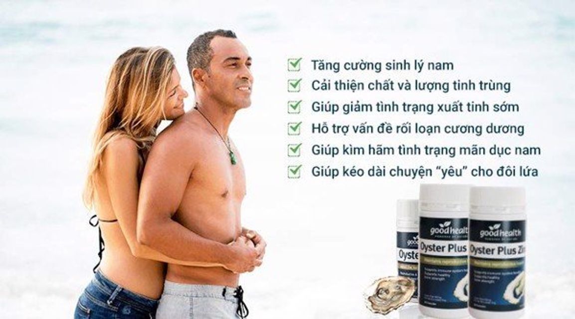 [Mẫu mới] Tinh chất h&agrave;u Oyster Plus Zinc Goodhealth &Uacute;c - Ch&iacute;nh h&atilde;ng 2