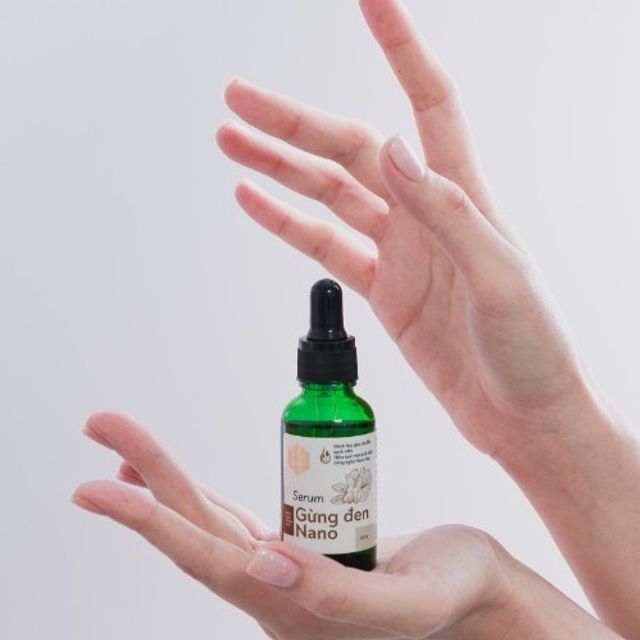Serum Dưỡng Tóc Gừng Đen Nano Mộc Nhu Giảm Gàu Ngứa 3