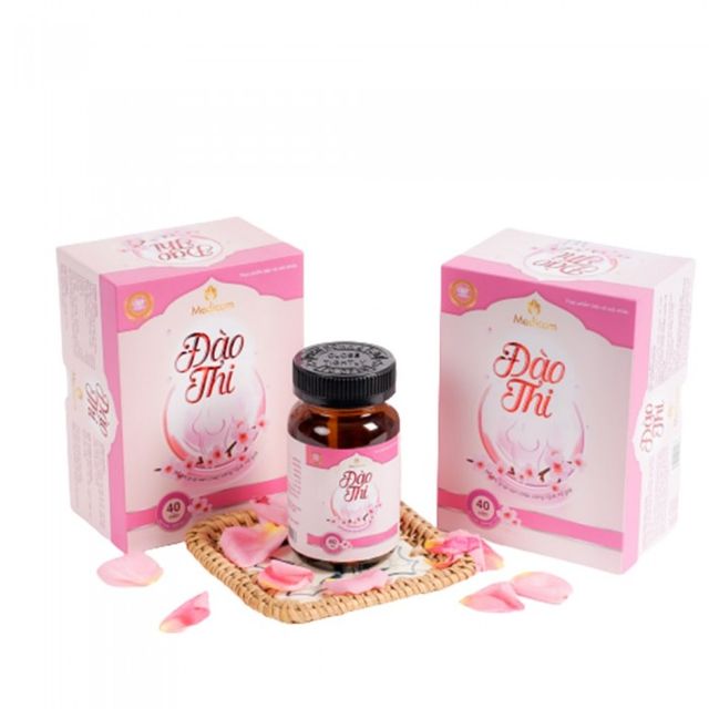 Vi&ecirc;n Uống Đ&agrave;o Thi Hỗ Trợ Tăng K&iacute;ch Thước V&ograve;ng 1 Lọ 40 Vi&ecirc;n 1