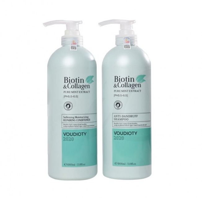 Bộ Dầu Gội Biotin Xanh Biển Hỗ Trợ Giảm Gàu - 1000ml 2