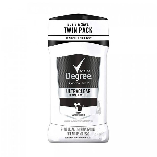 Lăn khử mùi cho nam Degree Men Black & White UltraClear 76g Mỹ 1