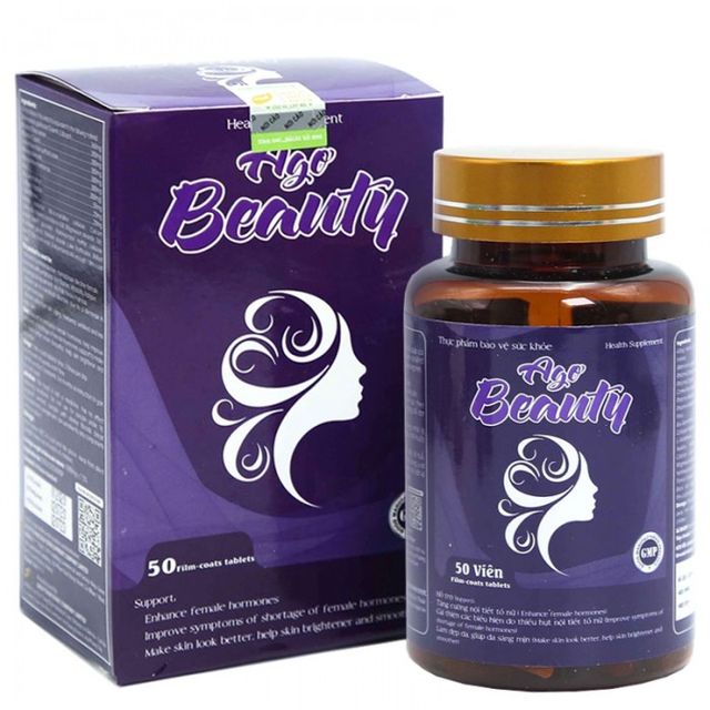 Viên Uống Ago Beauty Hỗ trợ Tăng Cường Nội Tiết Tố Nữ 1