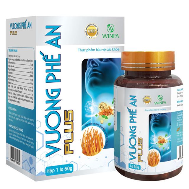 Vi&ecirc;n Uống Vương Phế An Plus Hỗ Trợ Giảm Vi&ecirc;m Phế Quản 1