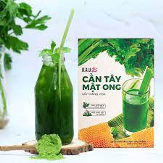Bột cần tây mật ong Motree giúp đẹp đáng đẹp da (Hộp 14 gói) 2