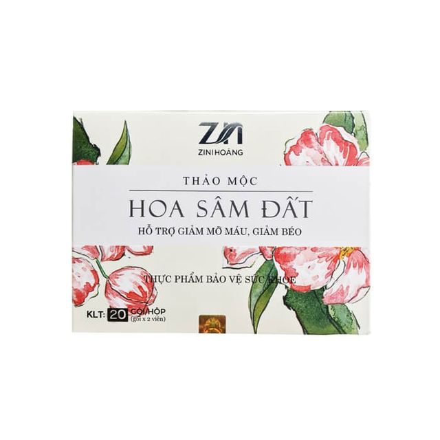 Viên uống Hoa Sâm Đất Hộp 20 gói – Viên uống giúp tan mỡ giảm cân 1