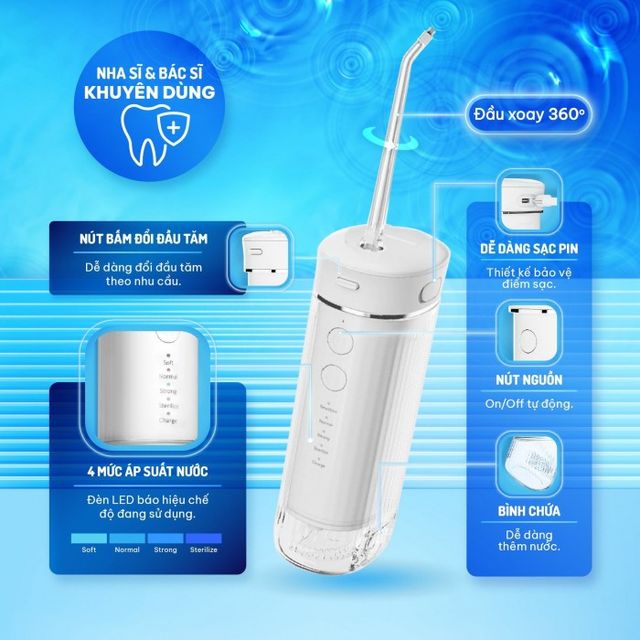 A white device with a tubeDescription automatically generated