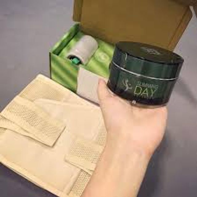 Kem hỗ trợ giảm mỡ bụng Slimming Day Collagen Hộp 200g 2