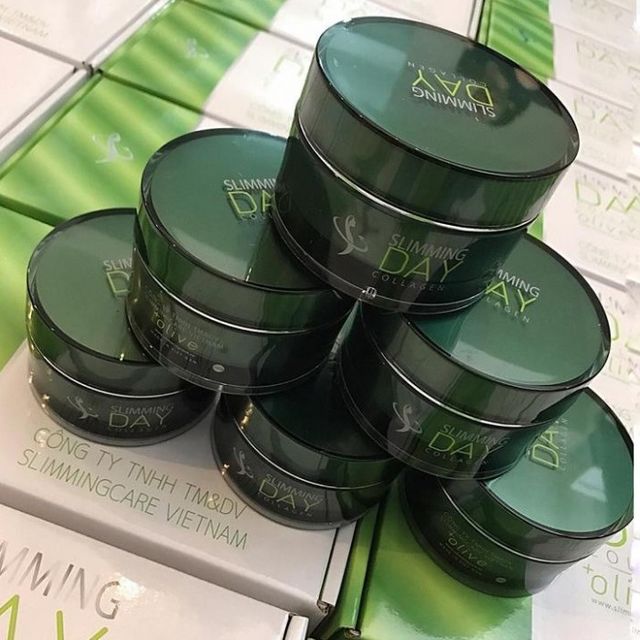 Kem hỗ trợ giảm mỡ bụng Slimming Day Collagen Hộp 200g 3