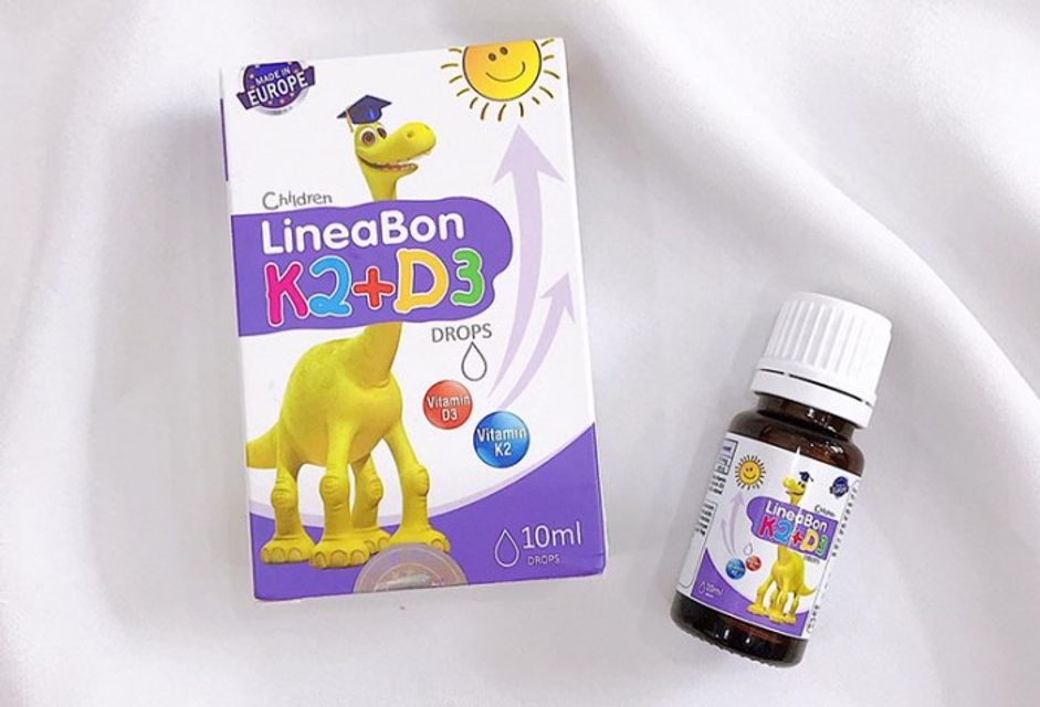 Giọt uống Vitamin Lineabon K2+D3 hỗ trợ tăng chiều cao 10ml 3