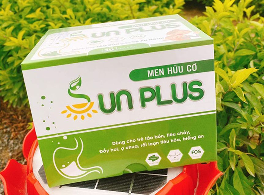 Men Hữu Cơ Sunplus Giúp Bổ Sung Chất Xơ Lợi Khuẩn Cho bé 1