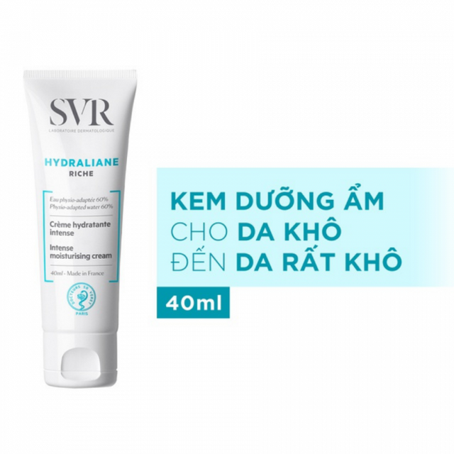 Kem Dưỡng SVR Hydraliane Legere & Riche 40ml Hỗ Trợ Giữ Ẩm Suốt 24h 2