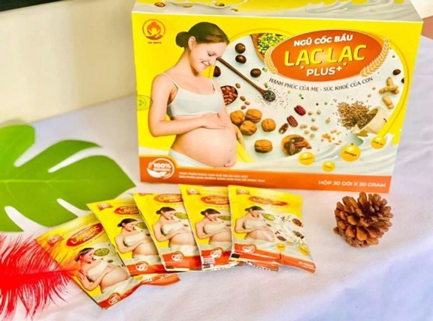 Combo 2 Hộp Ngũ Cốc Bầu Lạc Lạc Dr.Maya Bổ Sung Dưỡng Chất Cho Mẹ Bầu 3