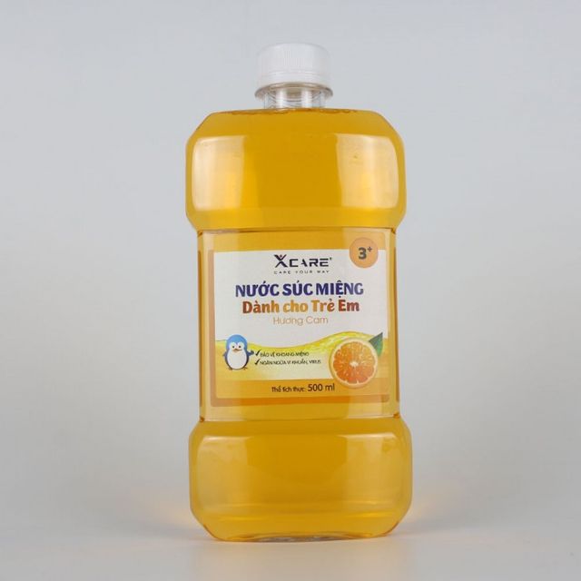 Nước Súc Miệng Cho Bé Xcare Hương Tự Nhiên Lọ 500ml 1